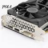 Настольная видеокарта RX580 с двойным вентилятором 8 ГБ GDDR5 256-битная DP/HDMI-совместимая Аксессуары для игрового компьютера