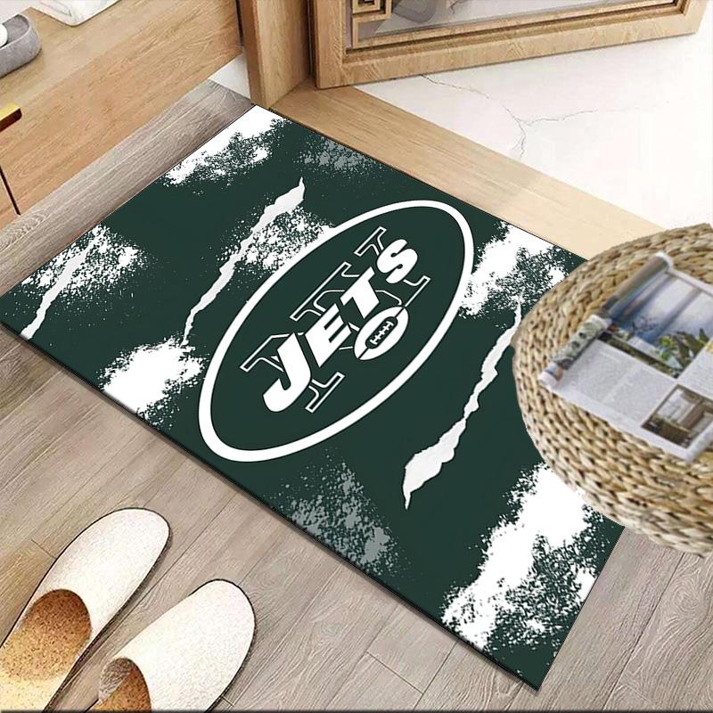 New York Football Logo Carpet, Kitchen Rugs, Yoga Mat, Non-Slip Mats, Rug for Bathroom, Living Room bedroom, Camping Rugs Christmas Gift