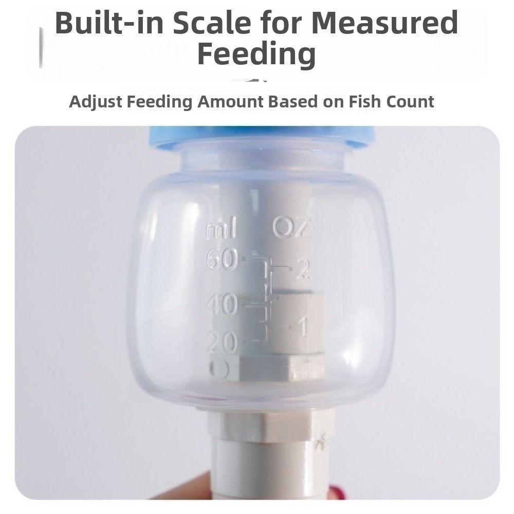 Anti-cloud Water Fish Pacifier Feeder Nipple Style Fish Feeder Convenient Aquarium Feeder Aquarium