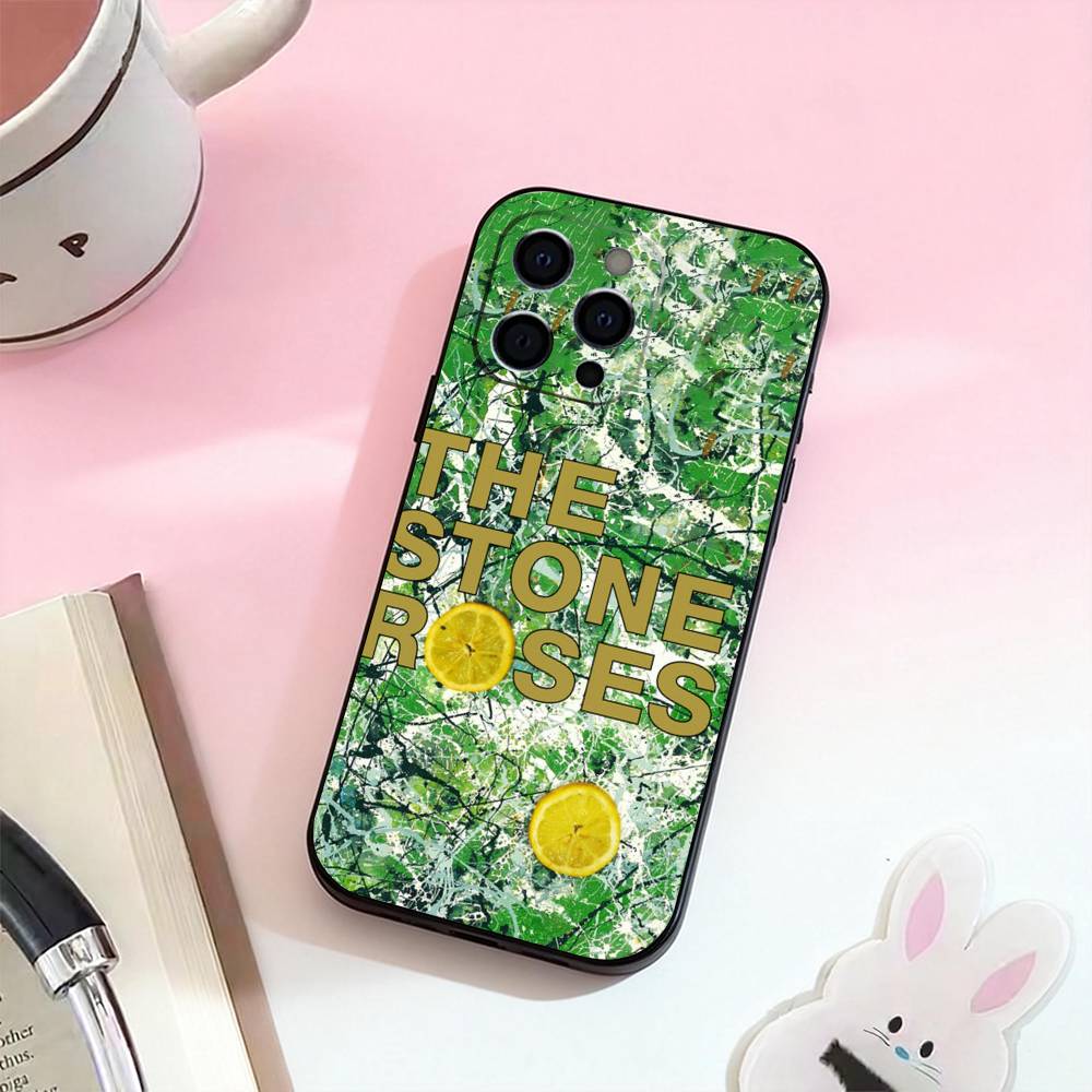 Чехол для телефона The Stone Roses Band Силиконовый Мягкий Для IPhone 17,16,15,14,13,12,11,XS,Plus Pro Max