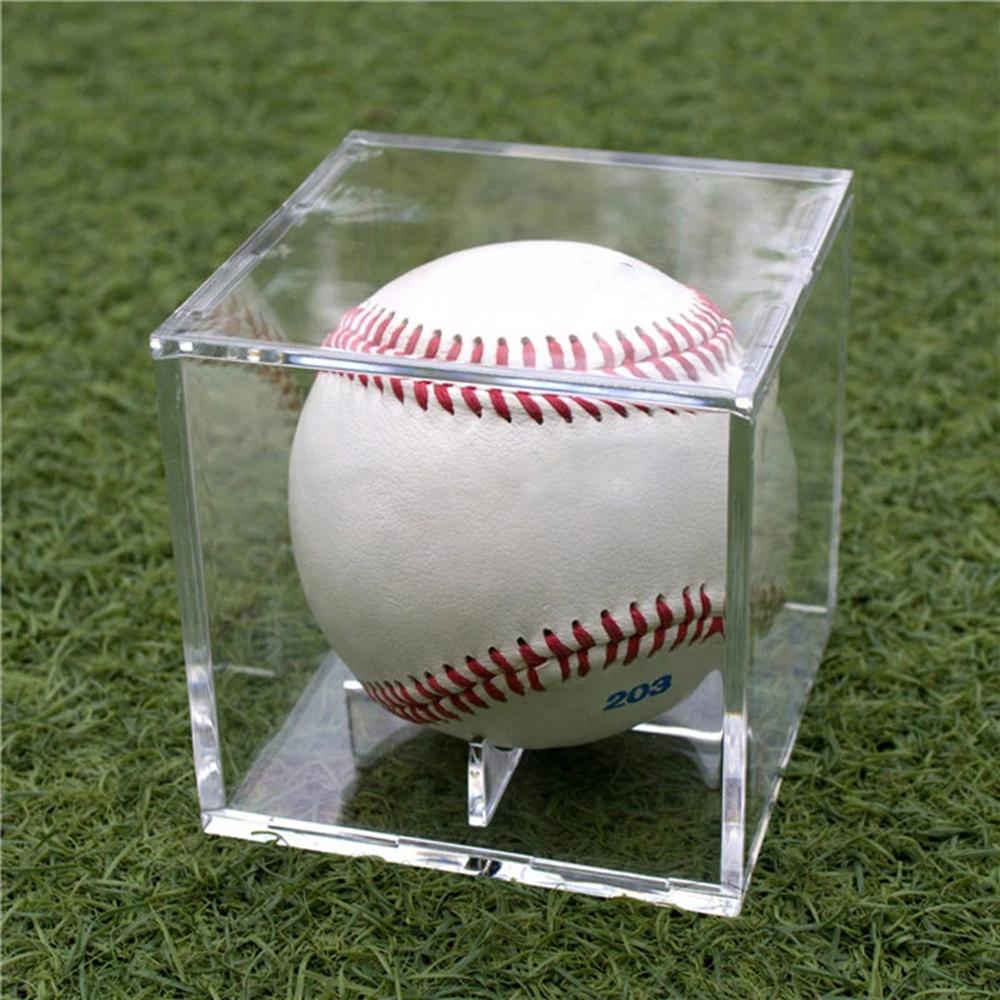 Tennis Ball Golf Ball UV Protection Baseball Display Box Storage Box 9 Inch Baseball Baseball Box