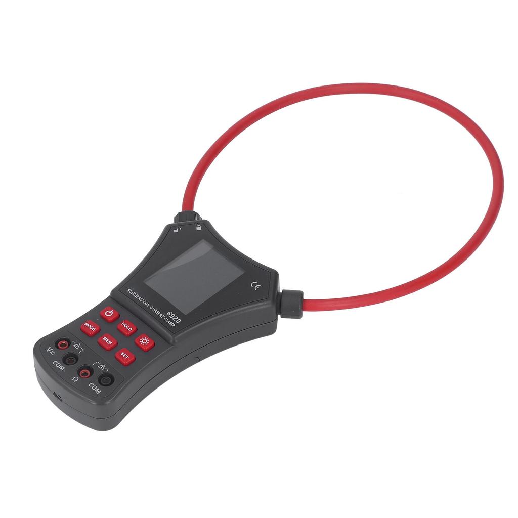 Flexible Clamp Meter Non Contact Measurement Multifunctional ABS Shell AC Current Clamp Meter