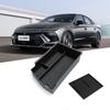 LHD для Hyundai Sonata 2024 N-line Подлокотник Ящик для хранения Противогрязевая накладка Беспроводные аксессуары Упорядочивание Подходит для леворульного привода
