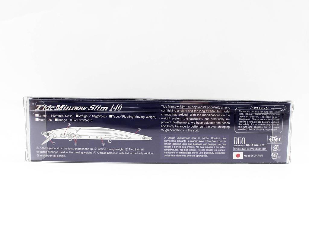 DUO Плавающая приманка Tide Minnow Slim 140 ADA0213 (8229)