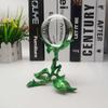 For Crystal Glass Lens Ball Photography Prop Crystal Ball Base Sphere Globe Holder Display Stand