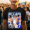 Джаред Маккейн Duke Blue Devils Графическая винтажная футболка Унисекс футболка