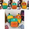 Детский рюкзак для малышей с дизайном color blocking для детского сада