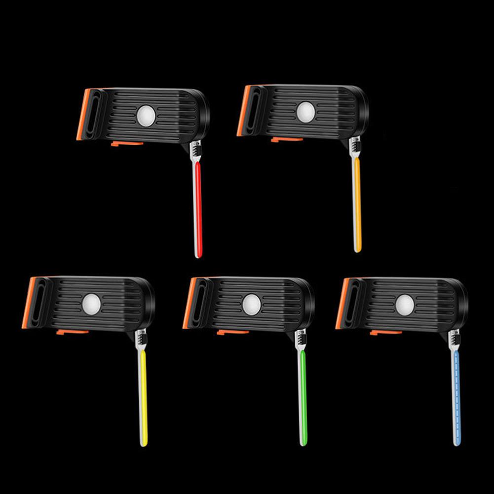 Светодиодные сигнальные огни Тип C Перезаряжаемый задний фонарь для велосипеда Несколько режимов света Задний фонарь для велосипеда Креативный для всех велосипедов