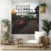 Grand Theft Auto Vintage Tapestry Retro Boho Ideal for Balcony Dorm Wall Bedroom Versatile Decor Boho Decor Gift for New Home
