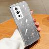 KEYSION Роскошный чехол-бампер с блестками для Xiaomi POCO F5, прозрачный, мягкий ТПУ, противоударная задняя крышка для POCO F5 Pro