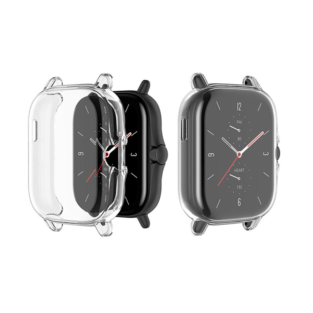 Смарт-часы для корпуса для Huami Amazfit GTS2 Защитная пленка из ТПУ устойчивая к царапинам для S