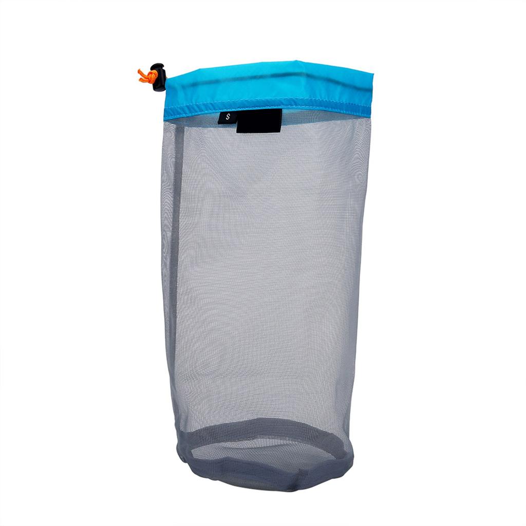 Ultralight Mesh Drawstring Sack Outdoor Travel Hiking Camping Stuff Storage Bag