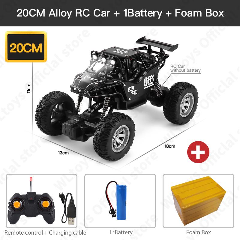 ZWN 1:20 RC Drift Car With Led Lights 2.4G Radio Remote Control Cars Buggy Off-Road Control Trucks Toys Gifts for Children