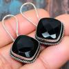 Charming Black Spinel Gemstone Handmade Jewelry 925 Solid Sterling Silver Earring