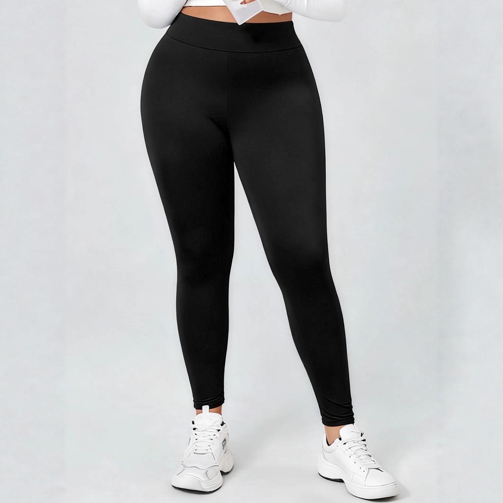 Женские леггинсы большого размера облегающего кроя, повседневные брюки, брюки облегающие бедра, узкие брюки