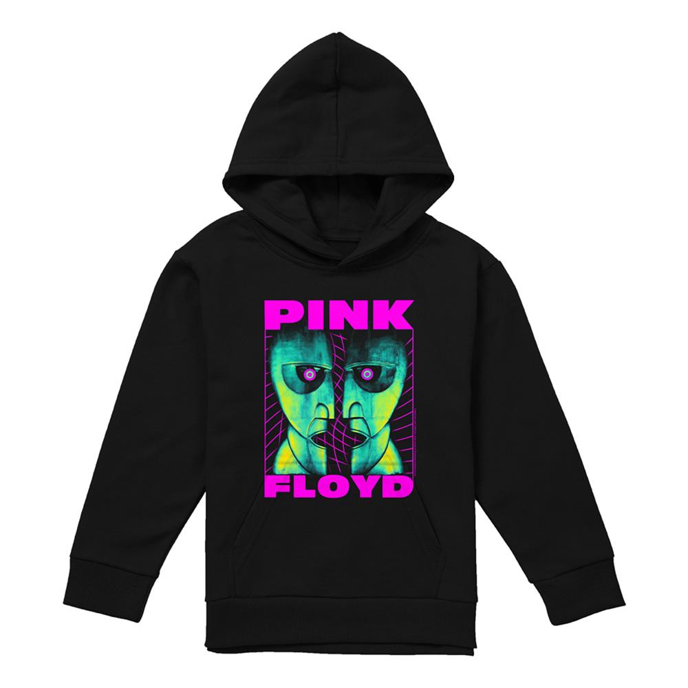Pink Floyd Childrens/Kids Division Bell Neon Pull Over Hoodie