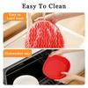 Air Fryer Silicone Pad Microwave Baking Tray Pizza Grill Pan Silicone Mat Reusable Air Fryer Liner Pot Airfryer Accessories