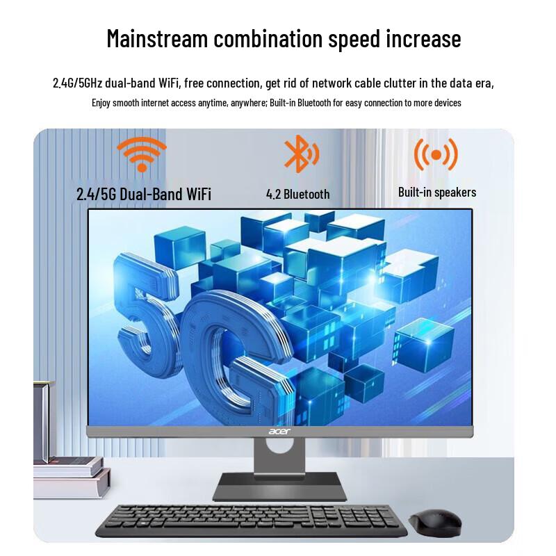 Acer A6670 23.8-inch All-in-One Desktop PC (CN version)