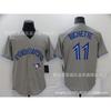 Toronto Blue Jays MLB Baseball Jersey 27 Guerrero Jr 11 Bichette City Black Edition Cotton Fan Apparel Unisex