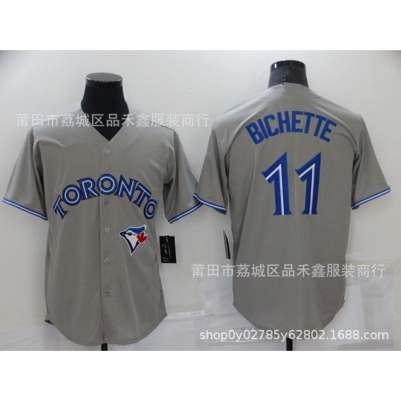 Toronto Blue Jays MLB Baseball Jersey 27 Guerrero Jr 11 Bichette City Black Edition Cotton Fan Apparel Unisex
