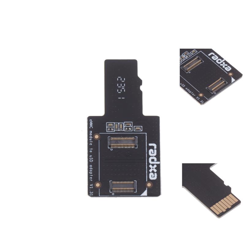 Emmc к Usd Адаптерная плата Модули записи карт Microsd/Tf для Rock Pi 4A/4B