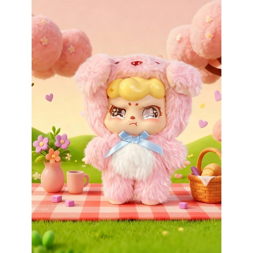 Null Gugumi Пушистая Милая Серия Коллекционные Плюшевые Игрушки 1 коробка 6 шт.