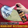 Professional Automotive Headlight Repair Kit, Automotive Headlight Repair Spray, Easily Solve the Problem of Headlight Oxidation