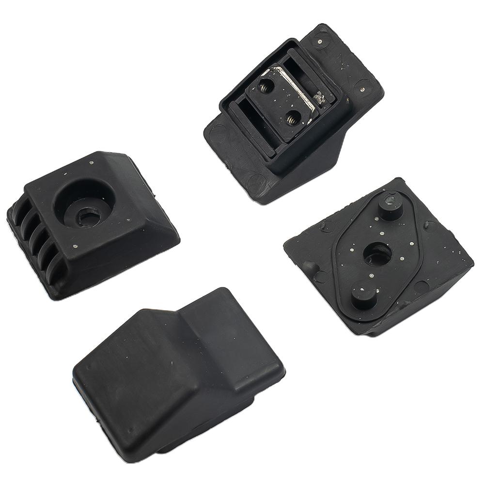 Trunk Stop Buffer 4Pcs/Set Black For Mercedes E Class Kits Rubber W124 A124 C124 1247580144 A1247580144 Brand New