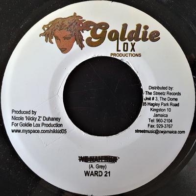 7-дюймовая пластинка WARD 21 / MR. PEPPA - We Nah Run / Baby Love NONE Goldie Lox Prod 2007 Ямайка Регги, Ска и Даб Б/У