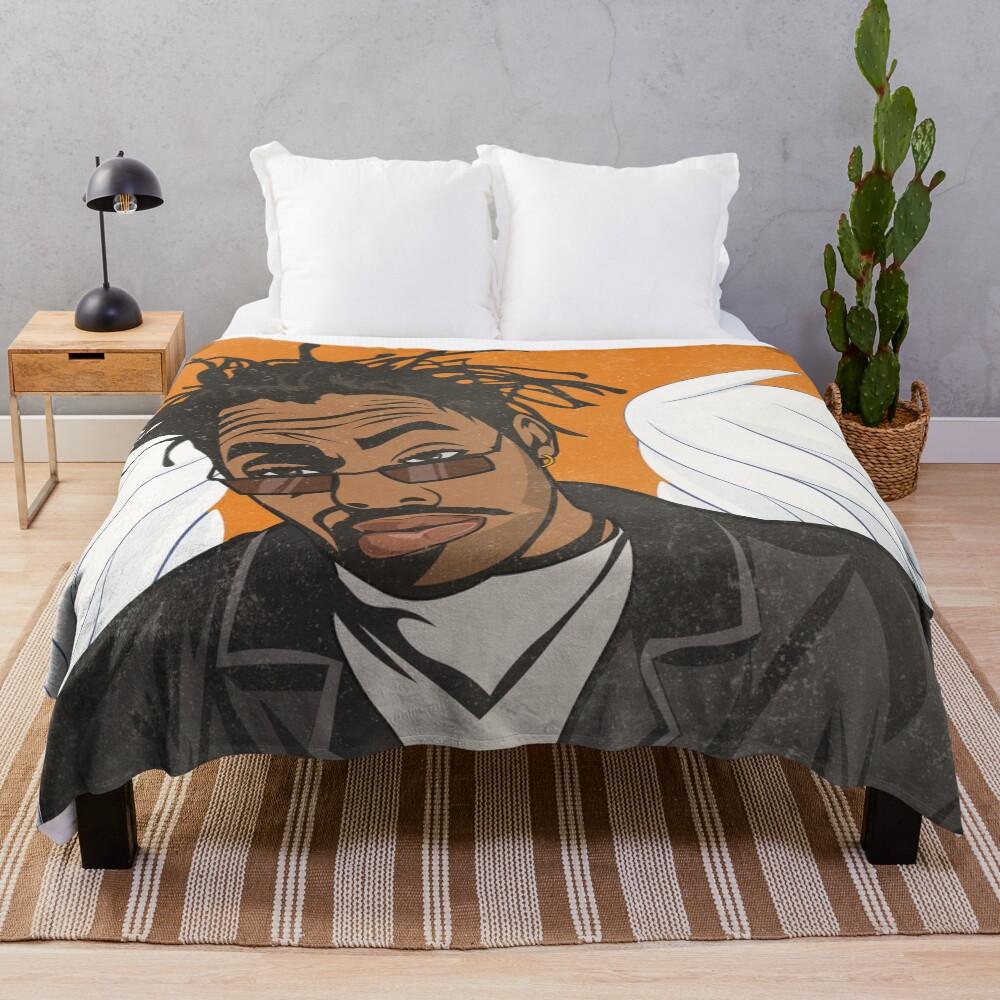 coolio rapper art Throw Blanket
