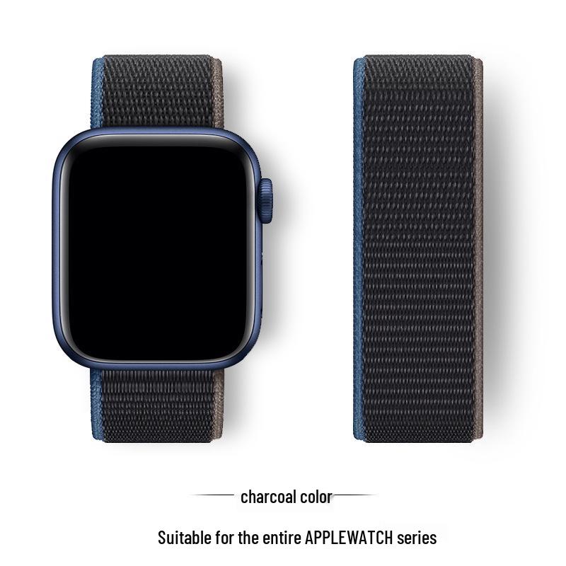 Нейлоновый плетеный ремешок для Apple Watch Ultra, Series 9-4