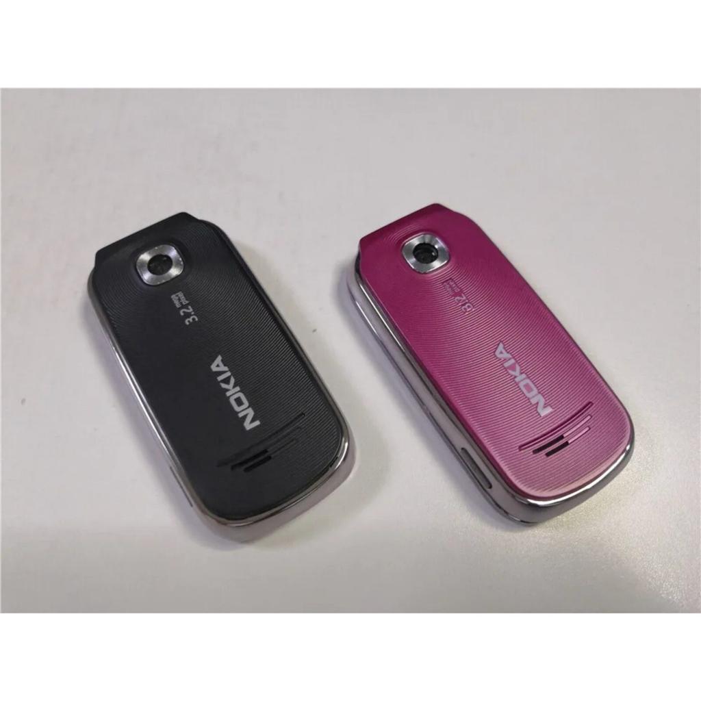 Восстановленный Nokia 7230 Оригинальный Слайдер Клавиатура 3G Bluetooth 3.2MP FM JAVA MP3 Мобильные Телефоны