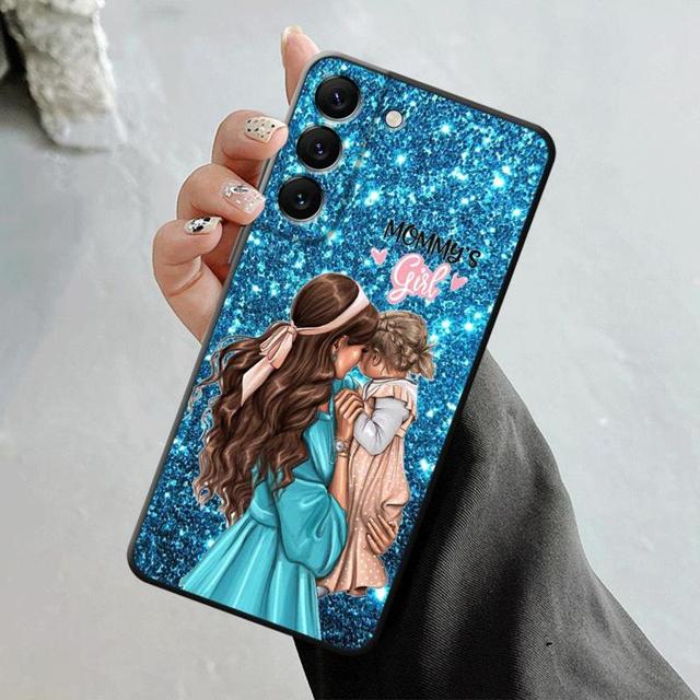 Чехол для Samsung Galaxy S23 S22 S21 S20 Fe Ultra S10 S9 S8 Plus Note 20ultra 10plus, чехол для женщины, ребенка, мамы и девочки