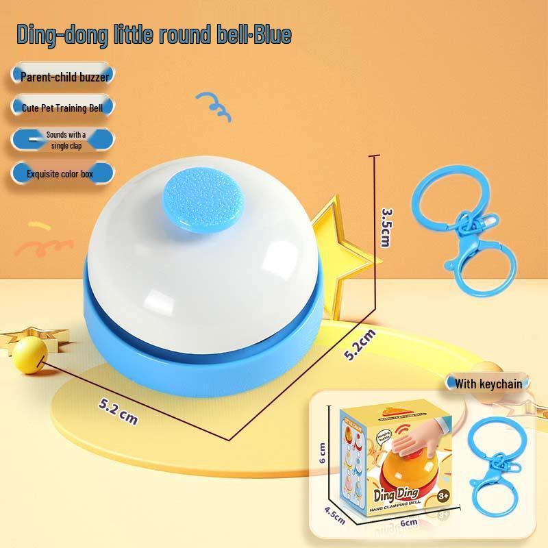 Cute Turtle Macaron Candy Box Buzzer - Cartoon Decompression Hand-Patting Bell Toy Gift