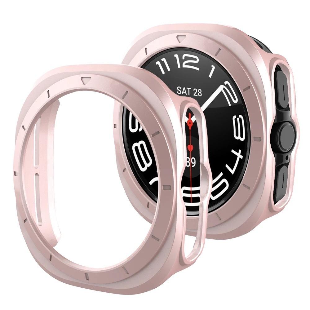 PC Matte Watch Case For Samsung Galaxy Watch 7 Ultra Case Hollow Hard Protective Cover For Galaxy Watch 7 Ultra 47mm Accessories