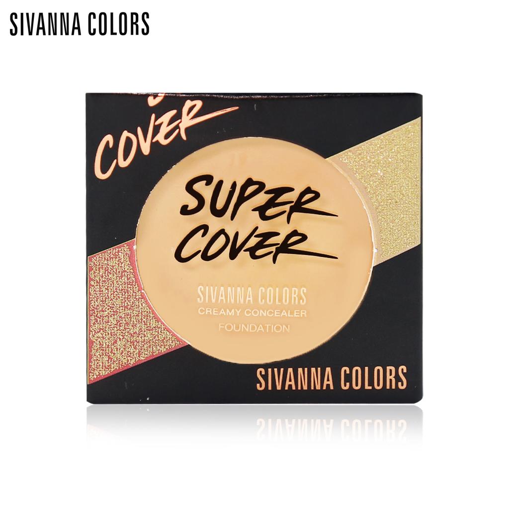 Sivanna Colors Кремовая консилерная основа UV25 №01 - 03 14 г. HF6051 - Тайская косметика для макияжа