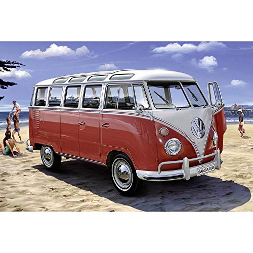 Немецкий Revell 1/24 Фольксваген T1 Samba Bus 07399 пластиковая модель