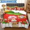 Strawberry Hat And Cat 3pcs K-pop music group Bedding set,Ideal for Bedroom, Dormitory,Including Duvet Cover And 2pcs Pillowcases,Fan gifts