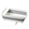 Pearl Metal Kitchen Mate HC-486 Foldable Dish Drainer with Pocket, Made In Japan