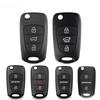 For Kia Rio 3 Picanto Soul Ceed Cerato Sportage K2 K3 K5 3 Buttons Flip Folding Remote Auto Car Key Shell Blanks Case