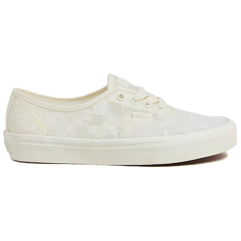 Vans Authentic Abrasion Resistant Low Top Skateboard Shoes Unisex White Sneakers VN000D8BCCZ