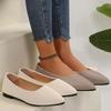 Fashion 2024 New Women Pointed Toe Lightweight Flat Shoes Candy Color Woman Slip On Outdoor Comfortable Ballet Loafers Shoes for Women