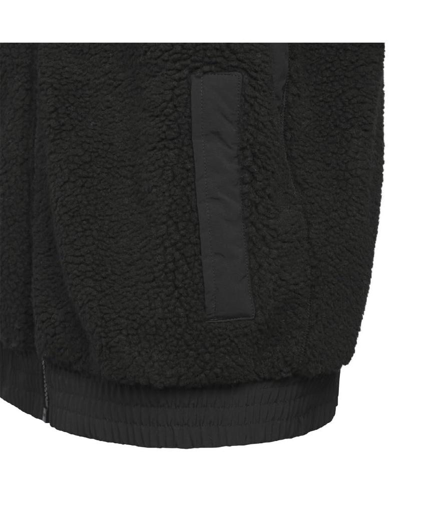 Adidas Warding Pack Свободный крой Куртка на молнии с капюшоном черная детская, KPX94, (JP4917)