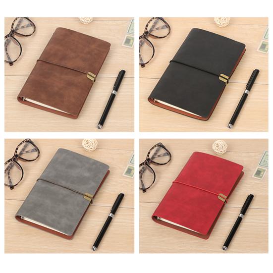 Карманный блокнот в стиле ретро, ​​гладкое письмо, утолщенная страница премиум-класса, без кровотечения, блокнот A5/A6, офисные принадлежности