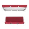 Waterproof Swing Canopy Awning Kit Outdoor Garden Swing Chair Cover Red