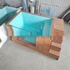 Small Above Ground Prefabricated Garden Pool - Corrugated Fiberglass Fish Pond