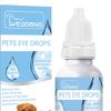 Капли для глаз домашних животных, удаляют следы слез, облегчают зуд глаз, ингредиенты, безопасные, не раздражающие, эффективные капли для глаз домашних животных