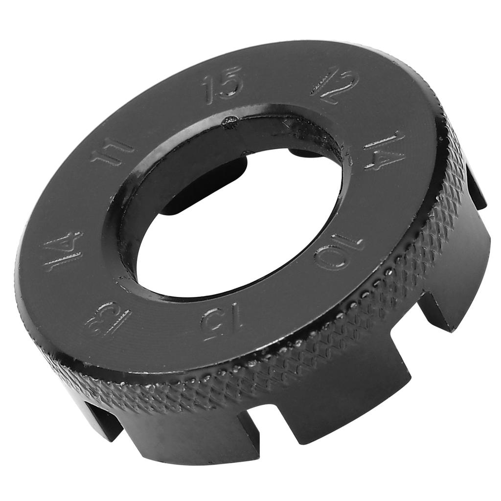 Велосипедный 8-сторонний спицевой ключ, ключ для ниппелей спиц велосипеда, спицевой ключ для ободов колес, инструмент для ремонта, черный