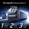 Ugreen Двухдисковый RAID-бокс для HDD USB 3.0