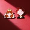 Creative Cartoon Style Brooches For Men And Women Perfect For Weddings And Parties